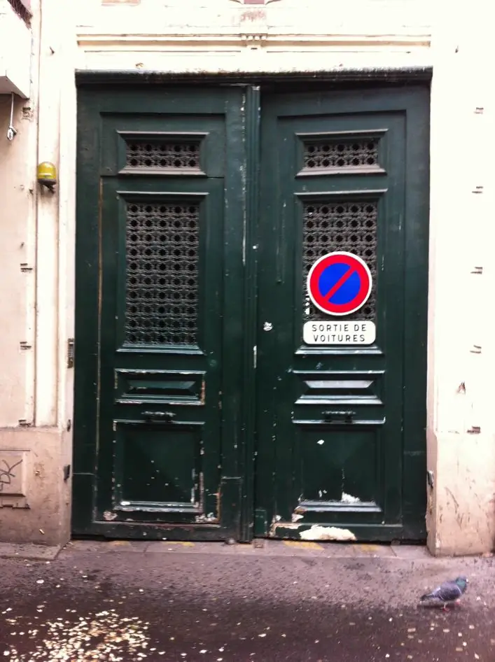 Porte cochère 52 avenue d’Italie
