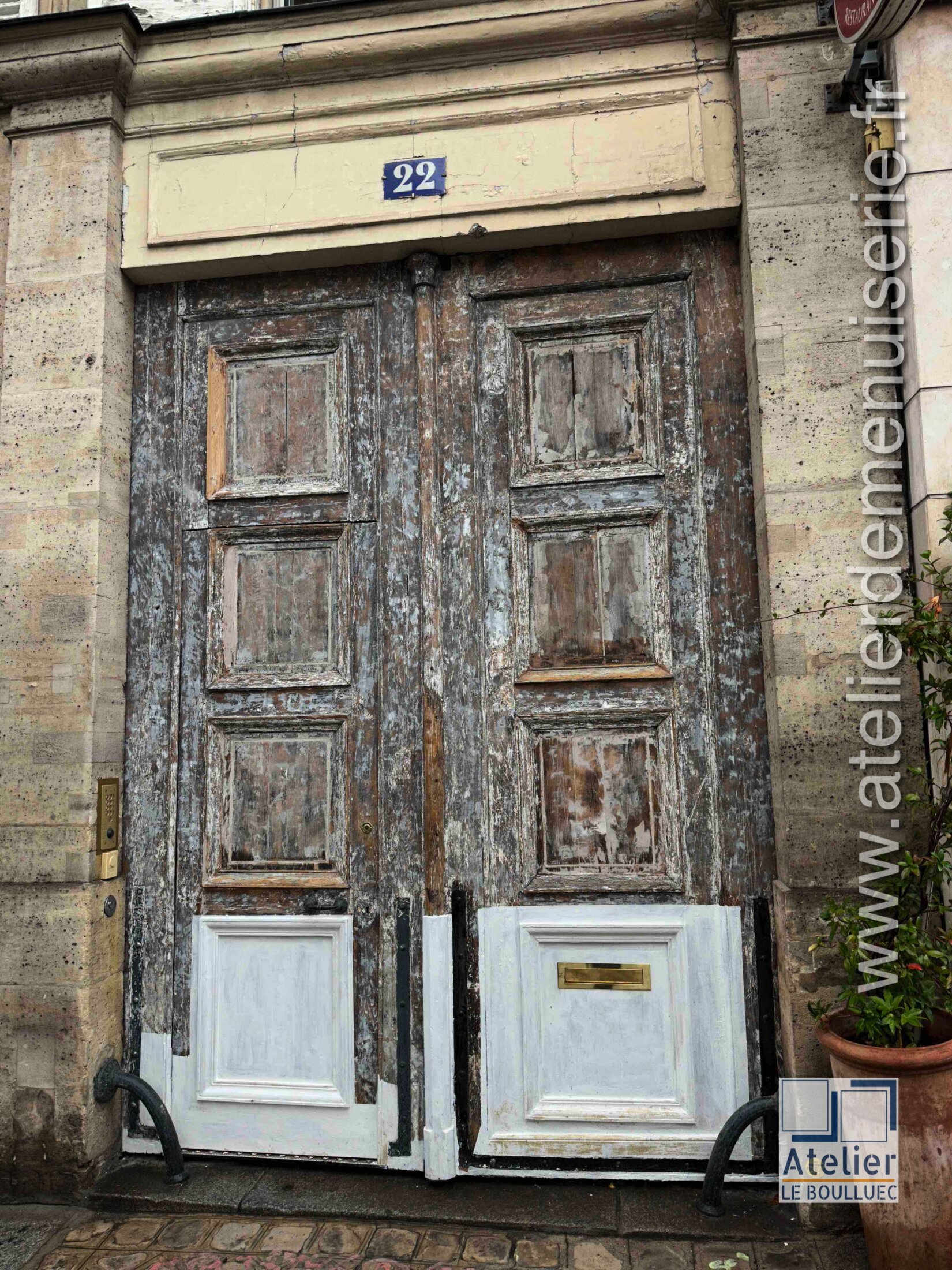 2022 11 - 22 RUE DE VAUGIRARD PARIS 6 P1 AVANT PEINTURE