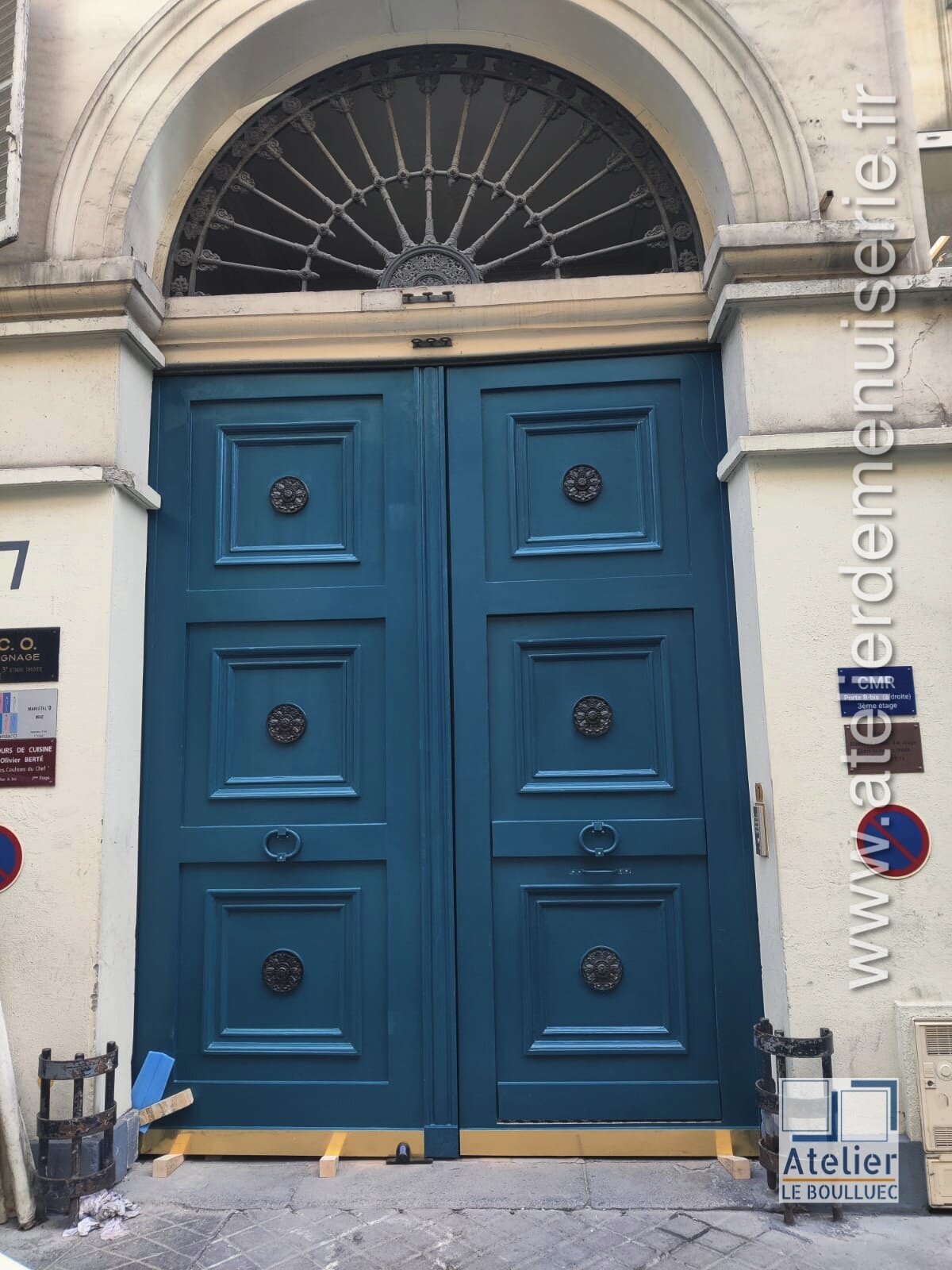 2024 02 - PORTE COCHERE 7 RUE PAUL LELONG PARIS 2 PHOTO 2 APRES RESTAURATION 