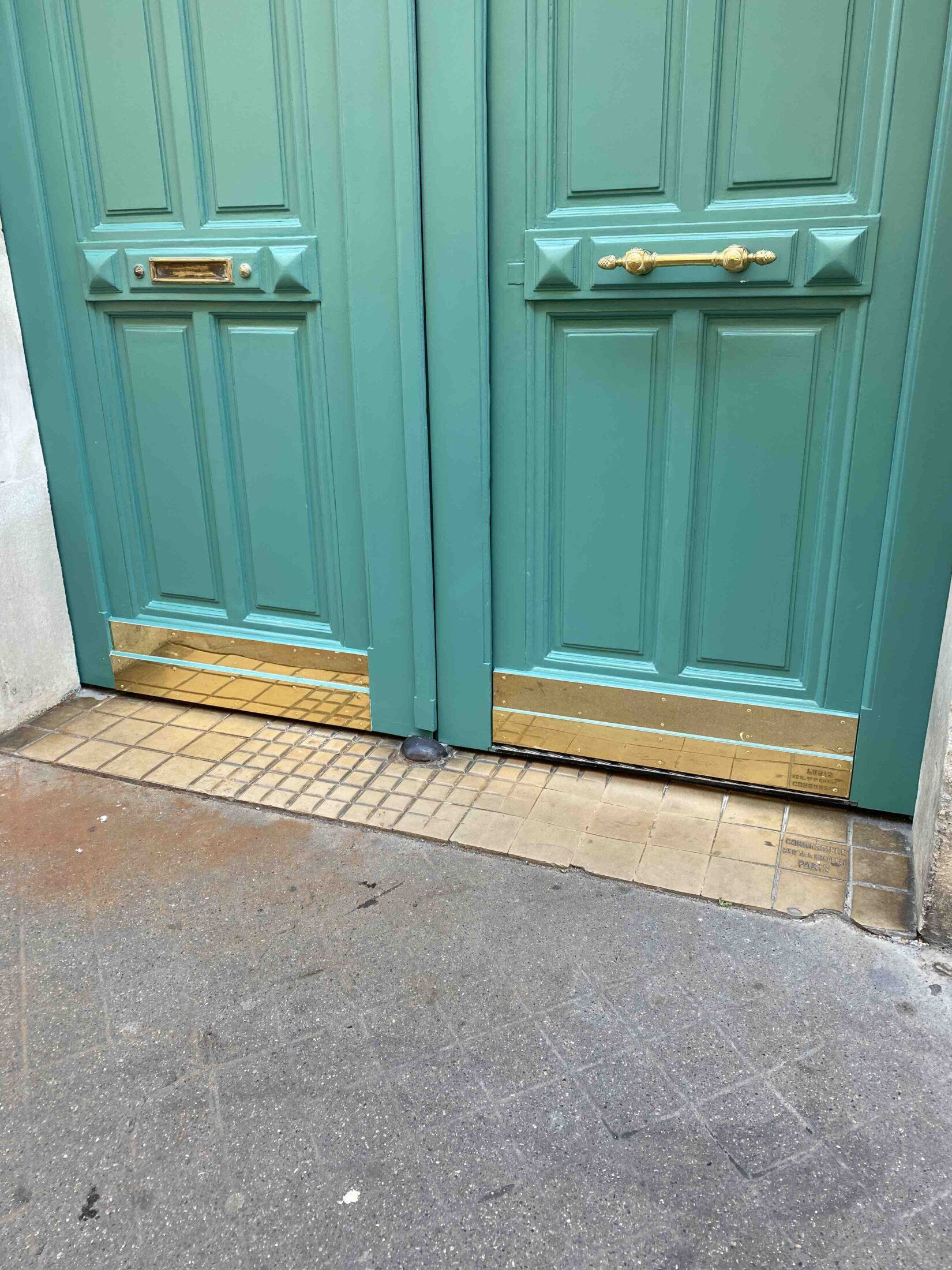 23 RUE GRAMME PARIS 15 - P6 - Détail Parties Basses 