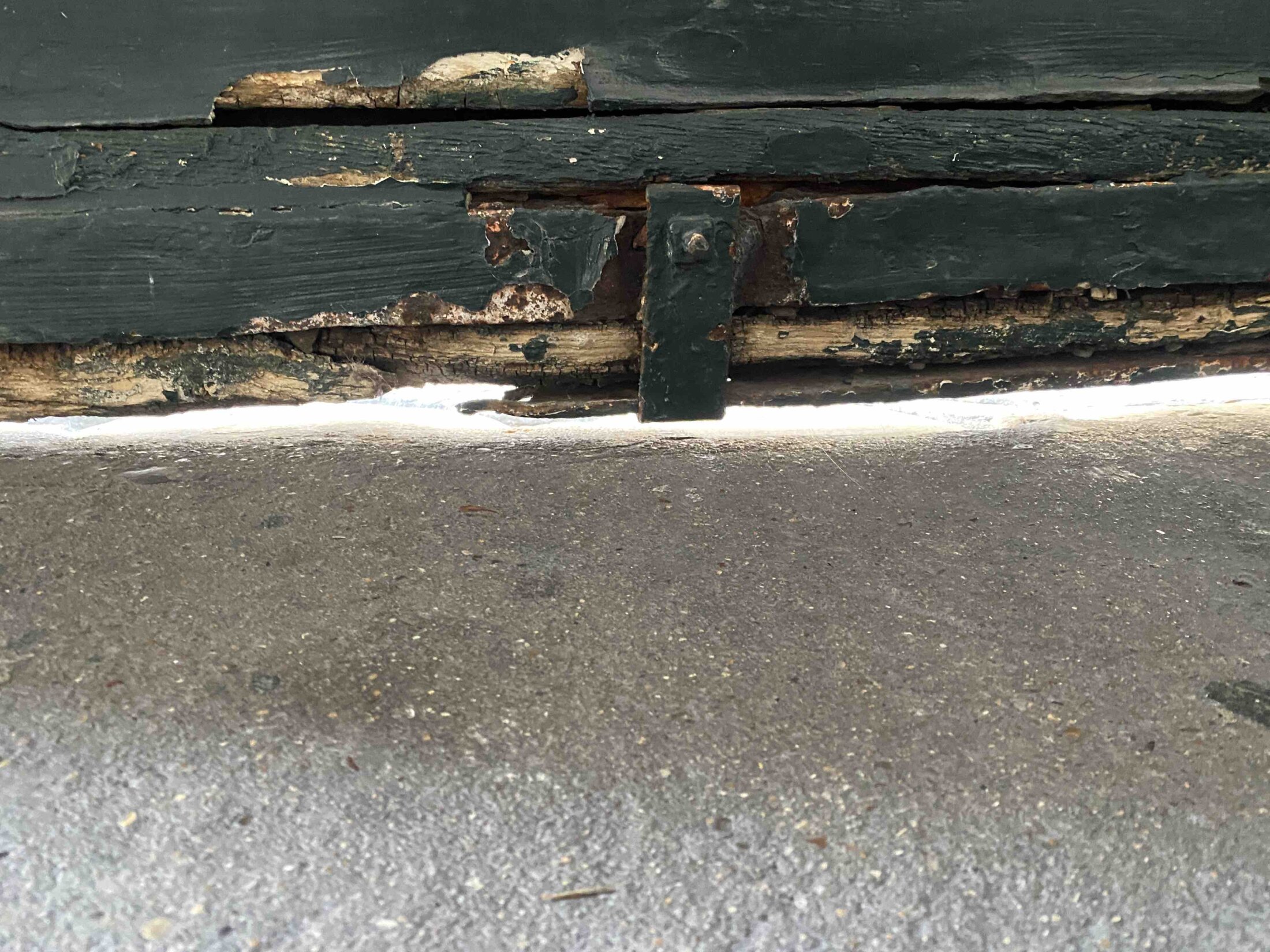 Corrosion Entre équerre Et Traverses Basse - 76 Rue Saint Maur P4