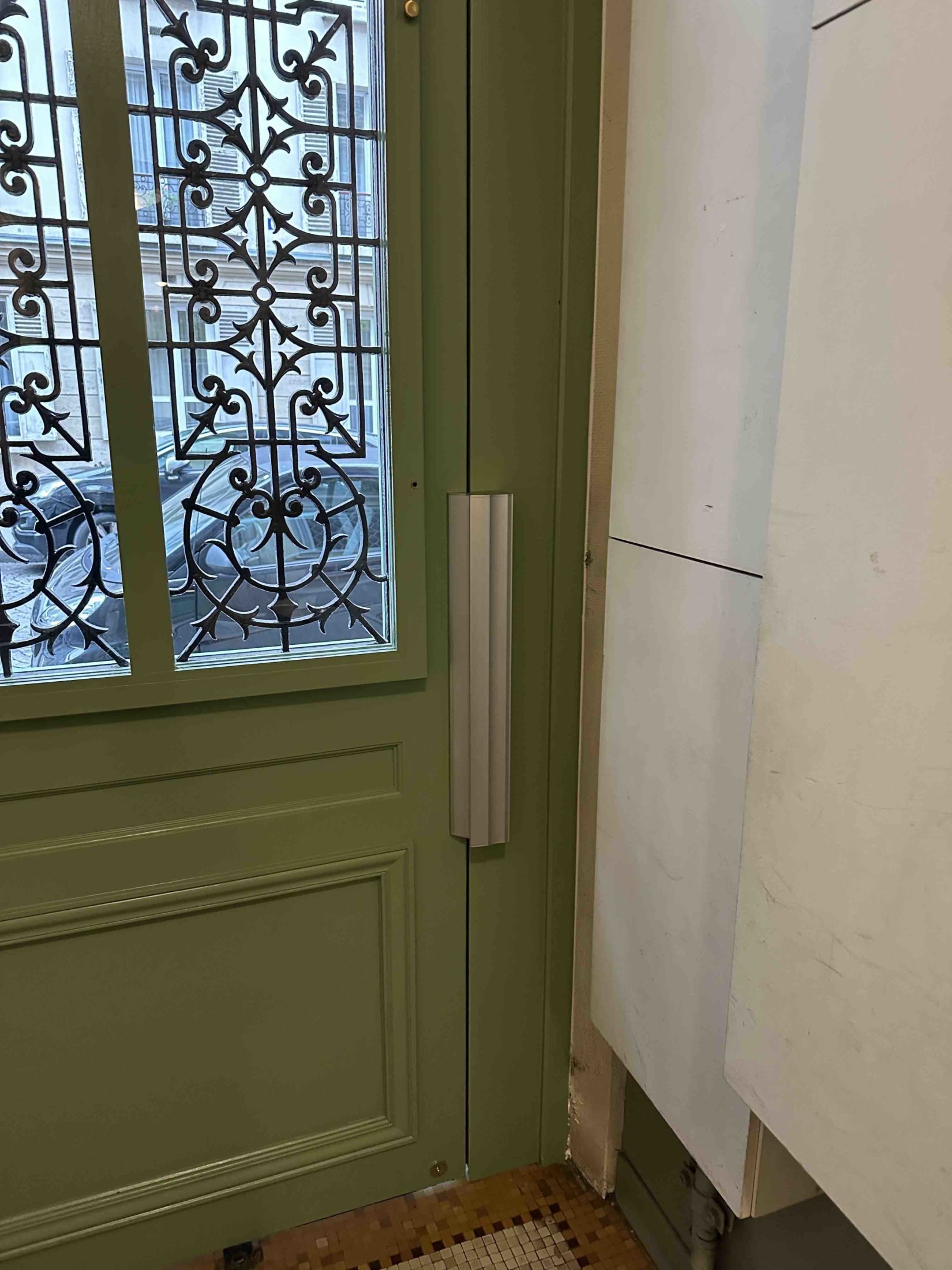 Porte 11 Rue Viollet Le Duc P5 Après Travaux Vue Intérieur Détail