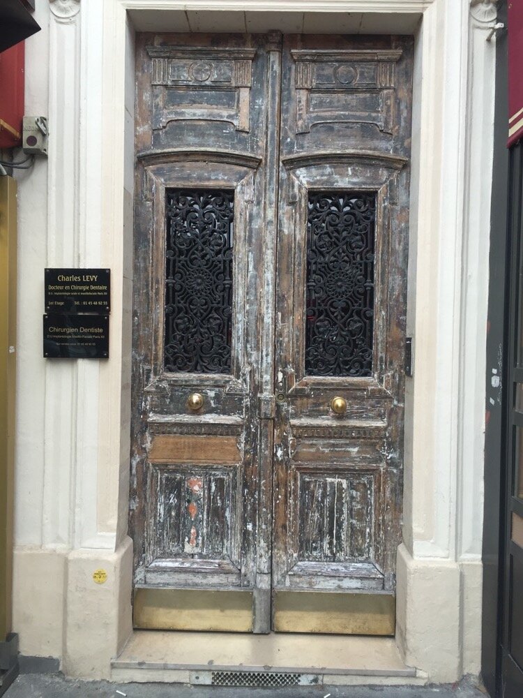 Porte Rue Bd Du Montparnasse Paris 06 - 1 Avant Travaux