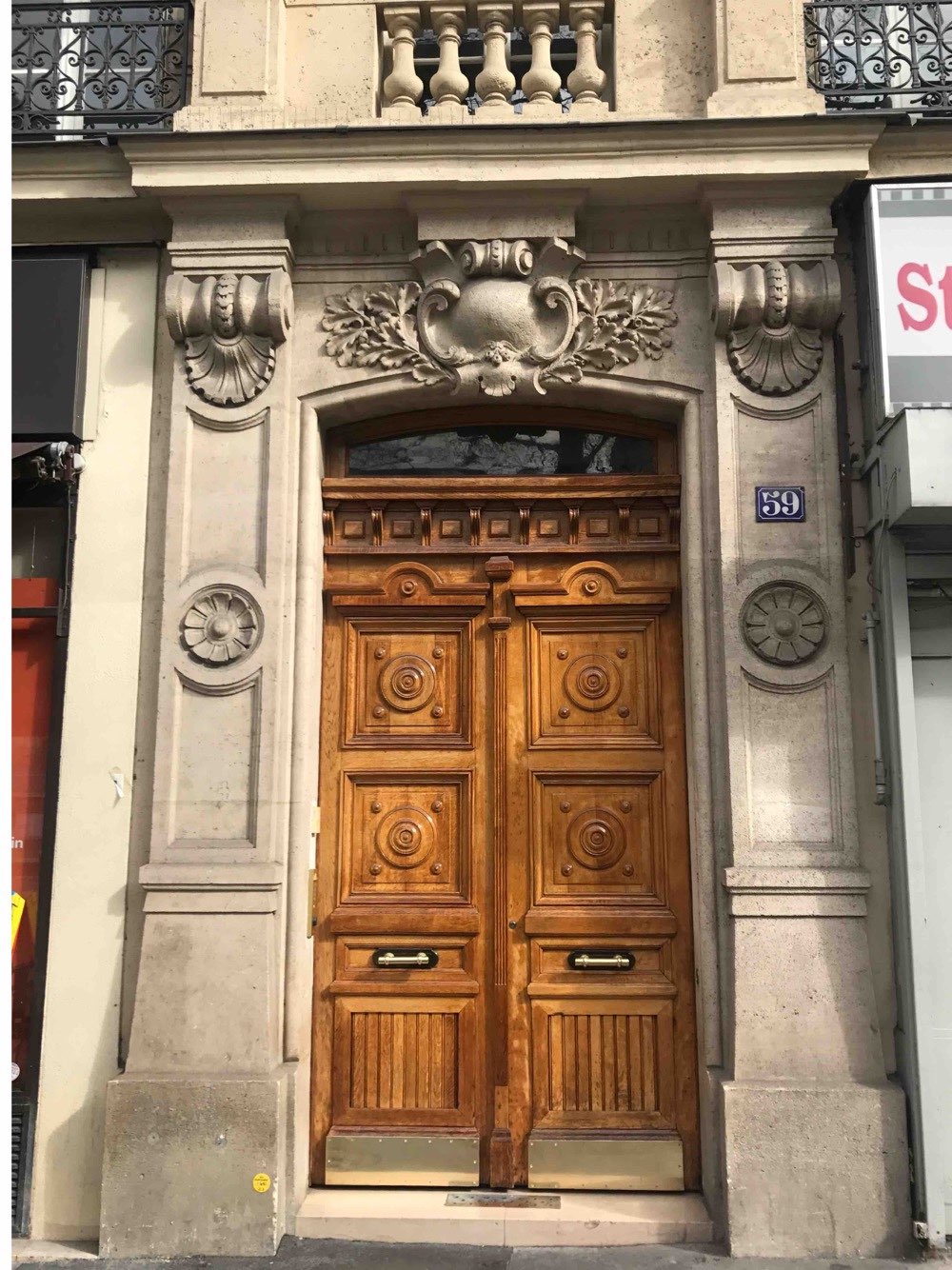 Porte Batadre Style Empire - 59 AV DE LA REPUBLIQUE RED