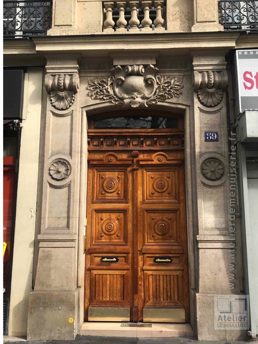 Porte Batadre Style Empire - 59 AV DE LA REPUBLIQUE RED