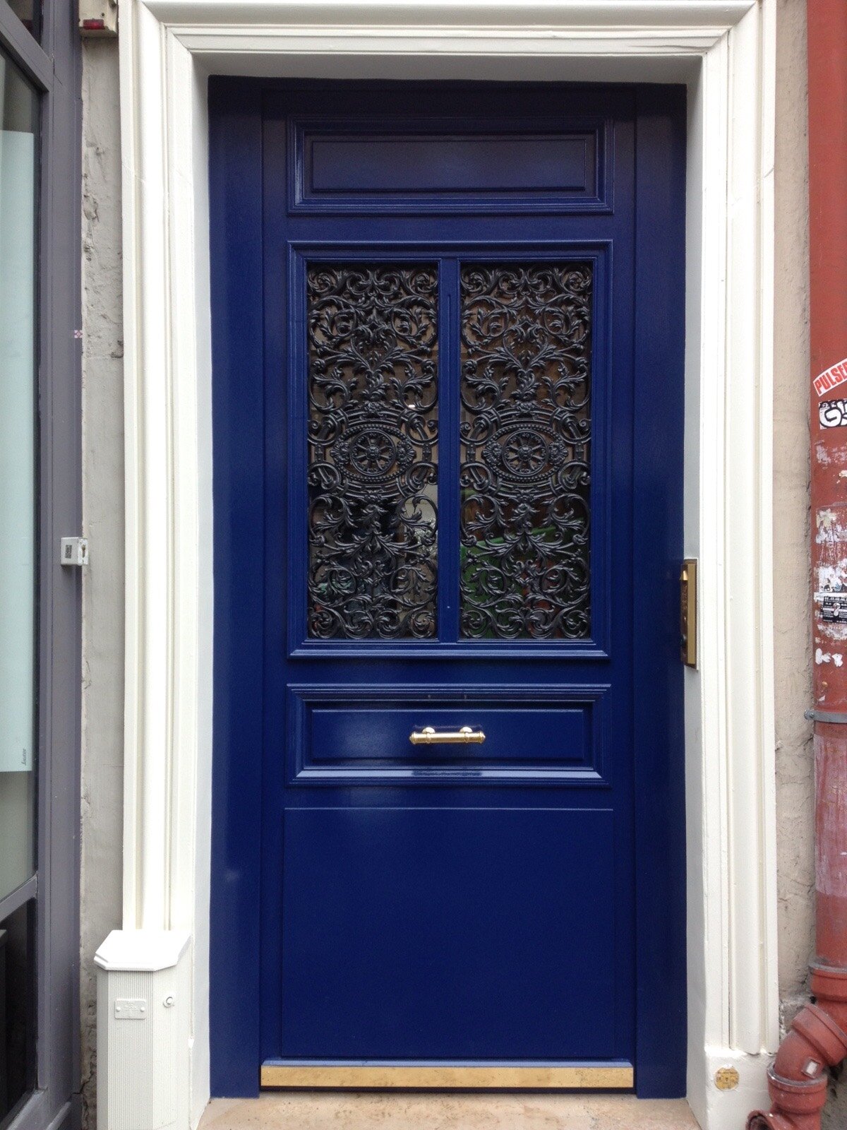 Porte Chêne Du 31 Rue De Linné Paris 5 - P3 Terminée