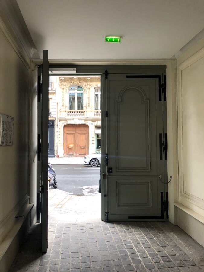 Porte Cochère 55 Rue De Châteaudun Vue Int 1
