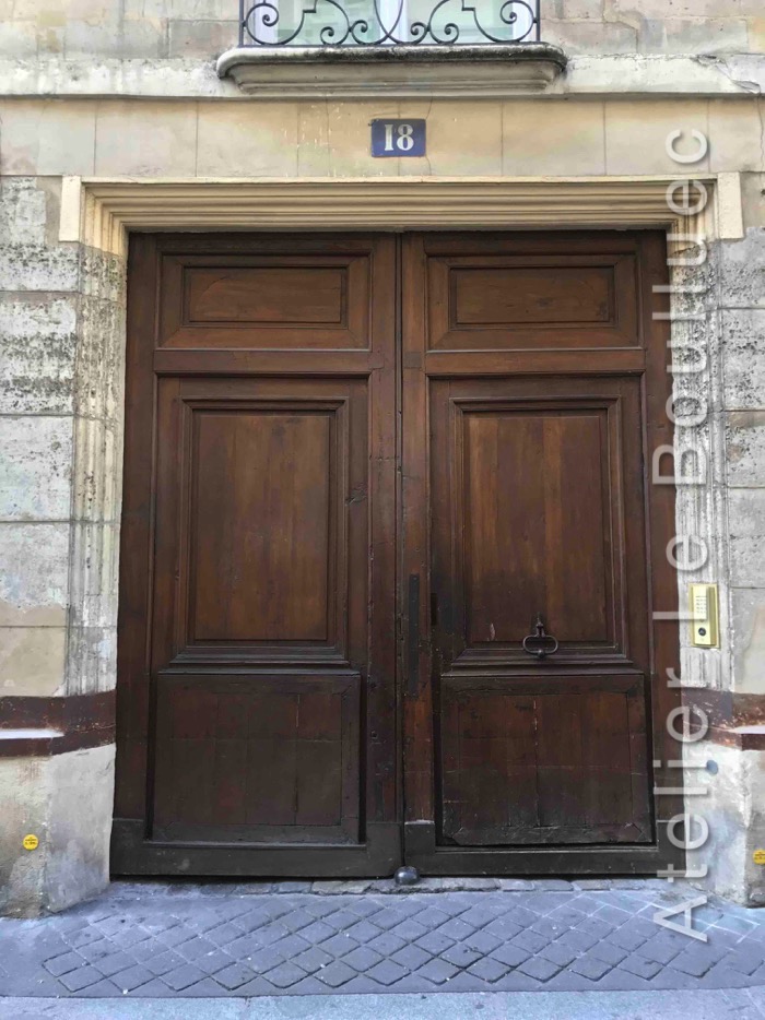 Porte Cochère Louis XIII - 18 RUE CASSETTE PARIS 6
