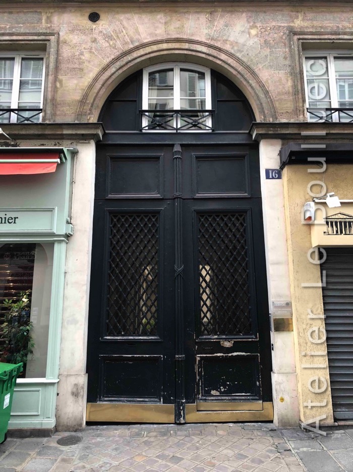 Porte Cochère Louis XV - 16 RUE VIGNON PARIS 8