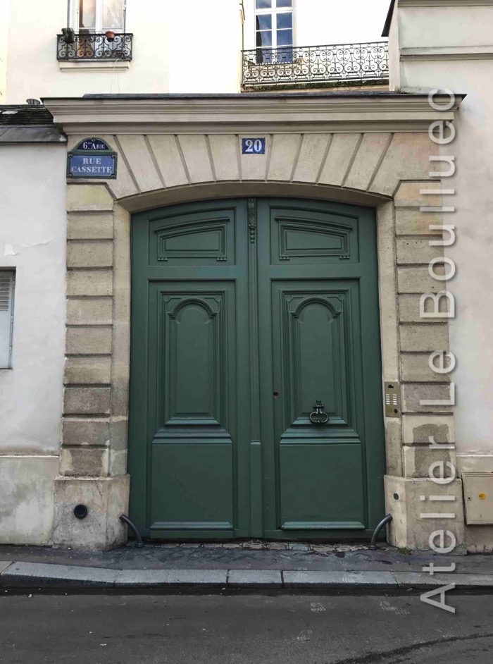 Porte Cochère Louis XV - 20 RUE CASSETTE PARIS 6