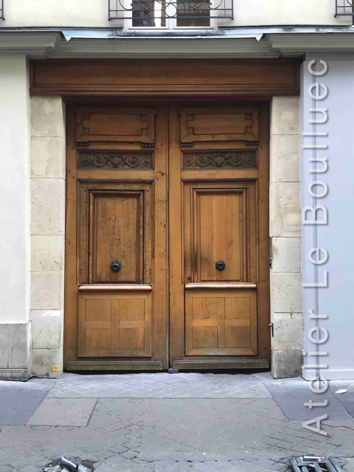 Porte Cochère Louis XV - RUE SAINT JACQUES PARIS 5