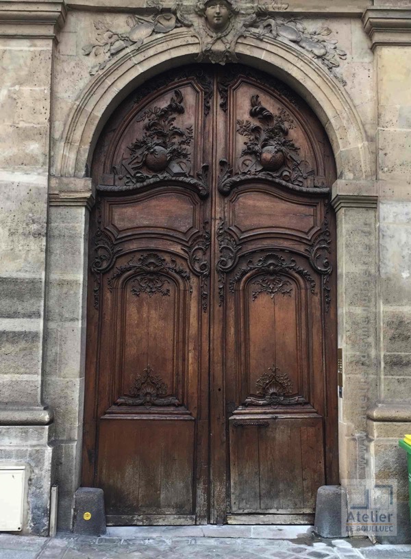 Porte Cochère Style Louis XIV - 4 Rue Monsieur Le Prince Paris N00