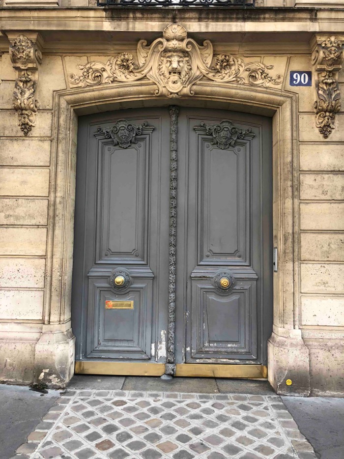 Porte Cochère Style Louis XV - 90 Boulevard Malsherbes - PARIS 8