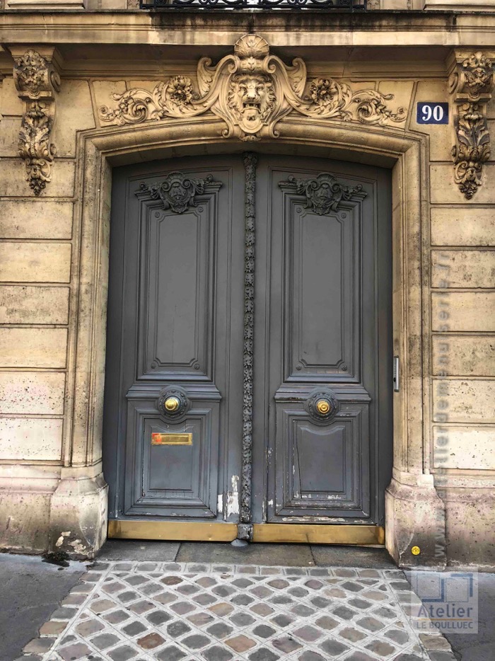 Porte Cochère Style Louis XV - 90 Boulevard Malsherbes - PARIS 8