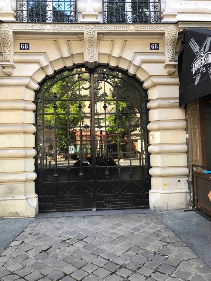 Porte Cochère Acier - 68 AV DE LA REPUBLIQUE RED
