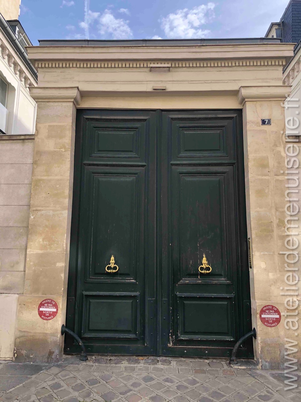 Porte Cochère Monumentale - 7 Rue Monsieur - Paris 7