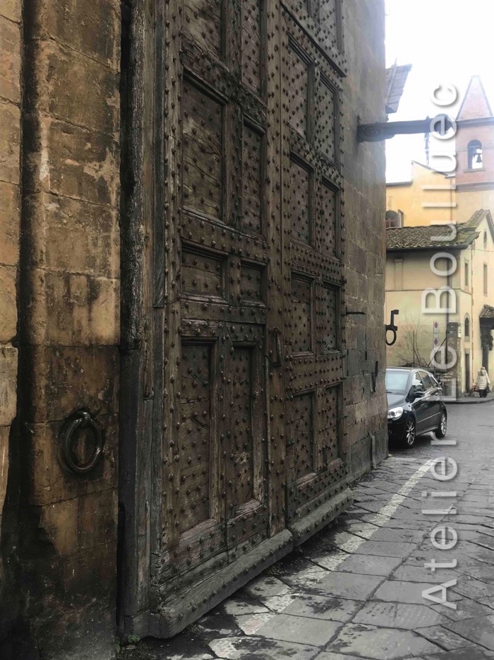 Porte Cochère Monumentale - Florence Italie