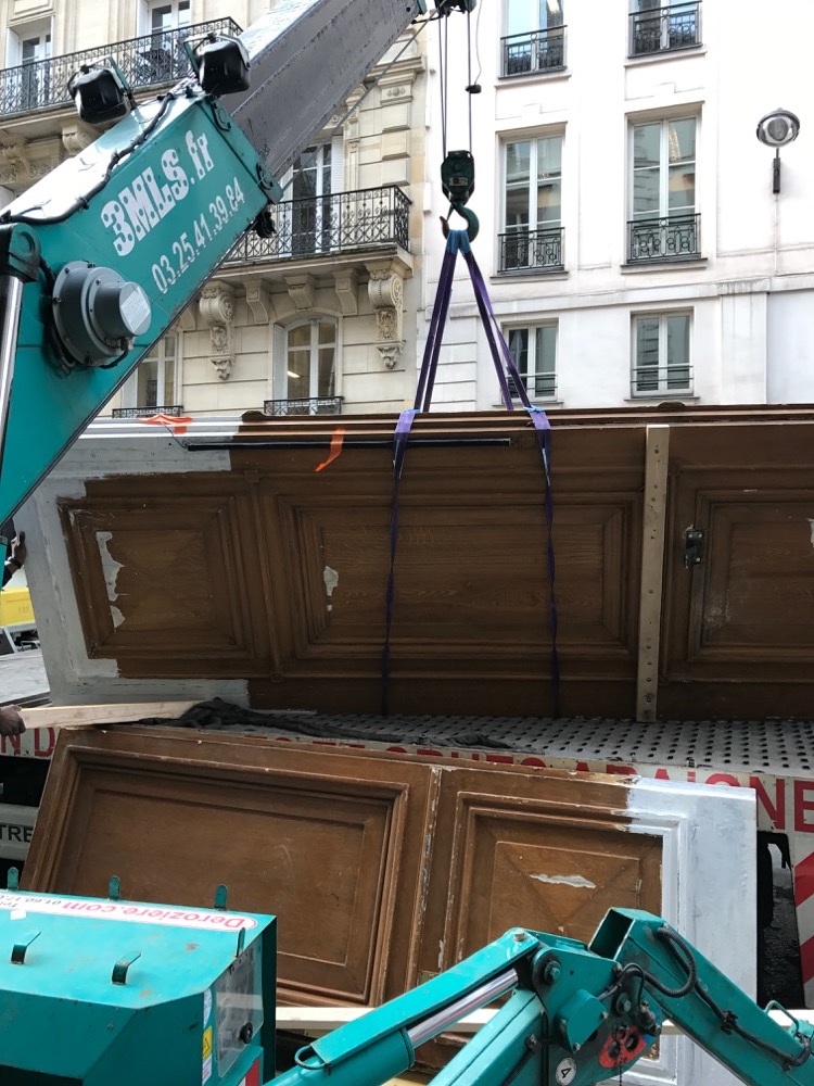 Porte Cochère Monumentale 68 Rue De La Chaussé D’Antin - 08 - En Cours De Repose
