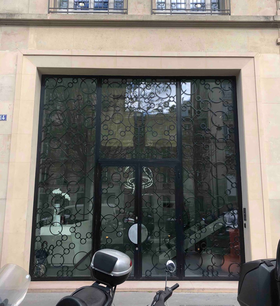Porte Cochère Style Art Déco - 14 AVENUE HOCHE PARIS 16 