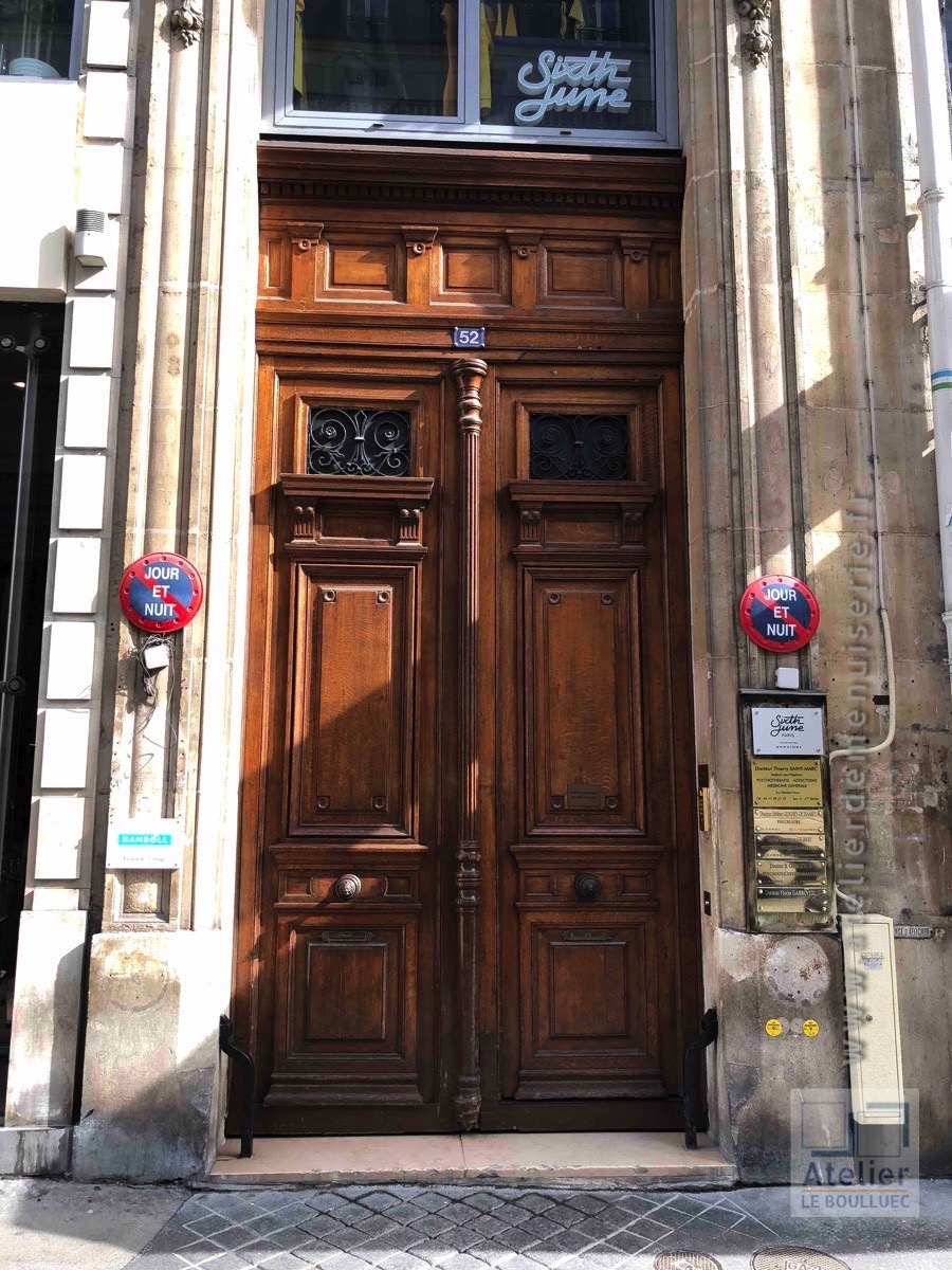 Porte Cochère Style Empire - 52 RUE ETIENNE MARCEL PARIS 2