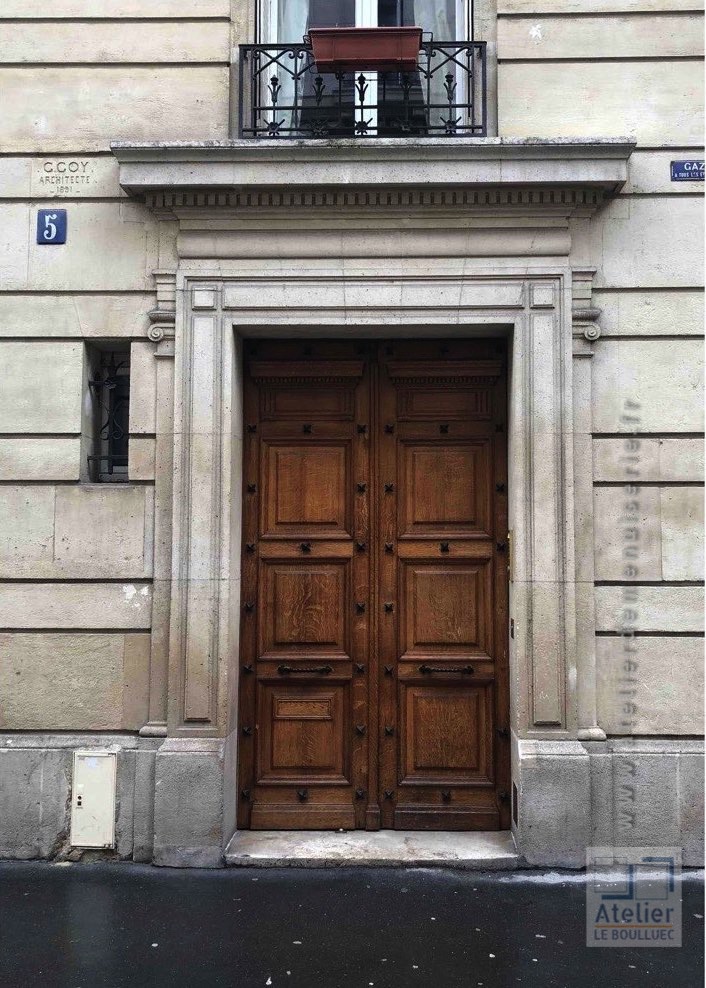 Porte Cochère Style Empire - 5 RUE DES TERNES PARIS 17