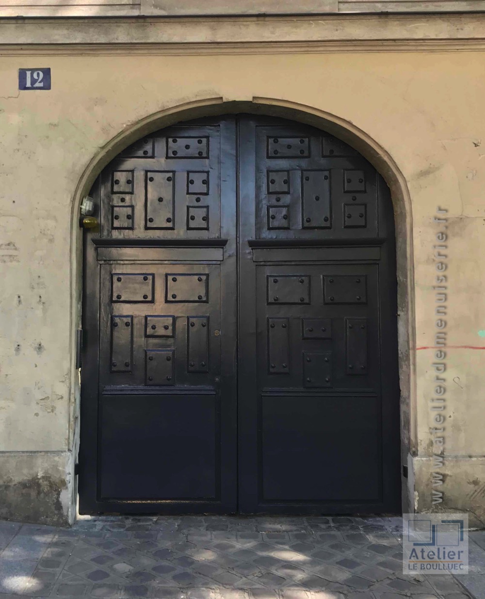 Porte Cochère Style Louis XIII - 12 RUE DU PARC ROYAL PARIS 2