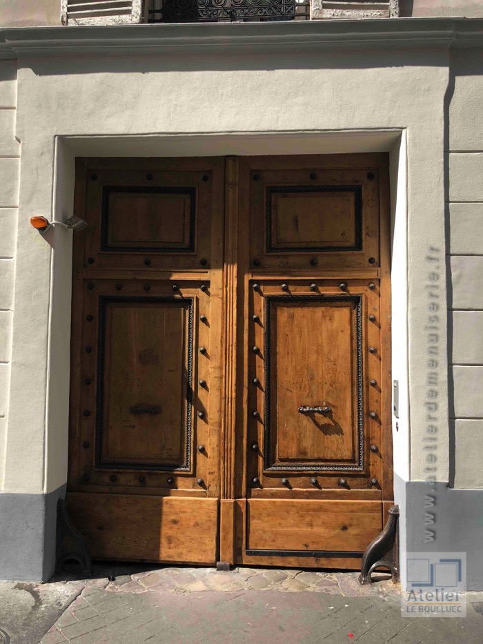 Porte Cochère Style Louis XIII - 43 Rue De Saintonge Paris 3