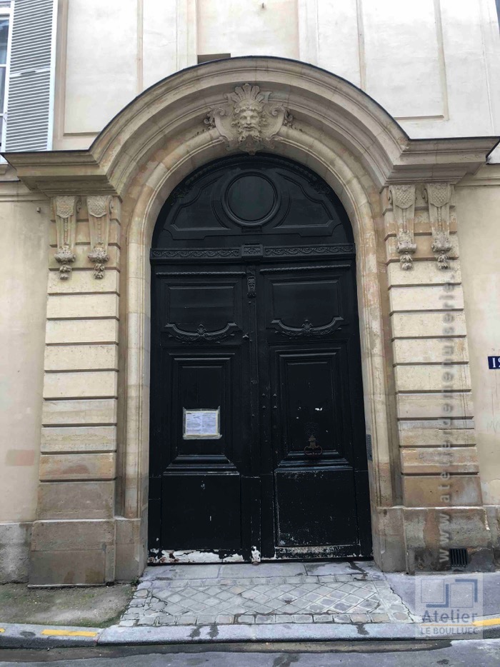 Porte Cochère Style Louis XVI - 12 Rue Charles V - PARIS 4