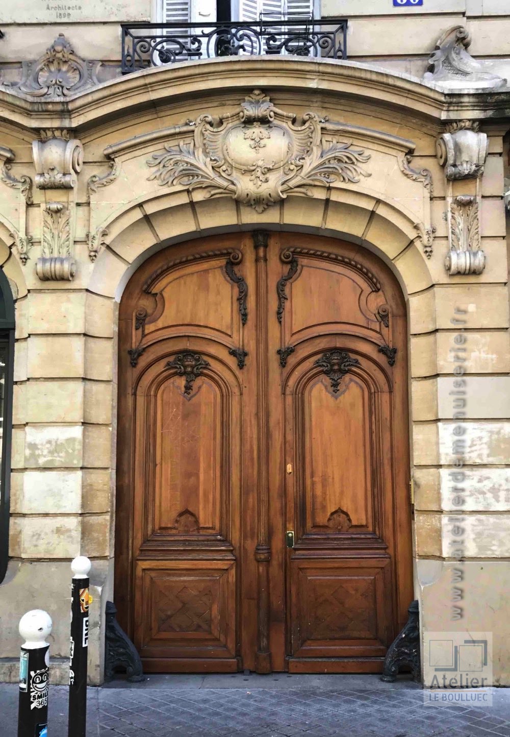 Porte Cochère Style Louis XV - 60 Bd De La République