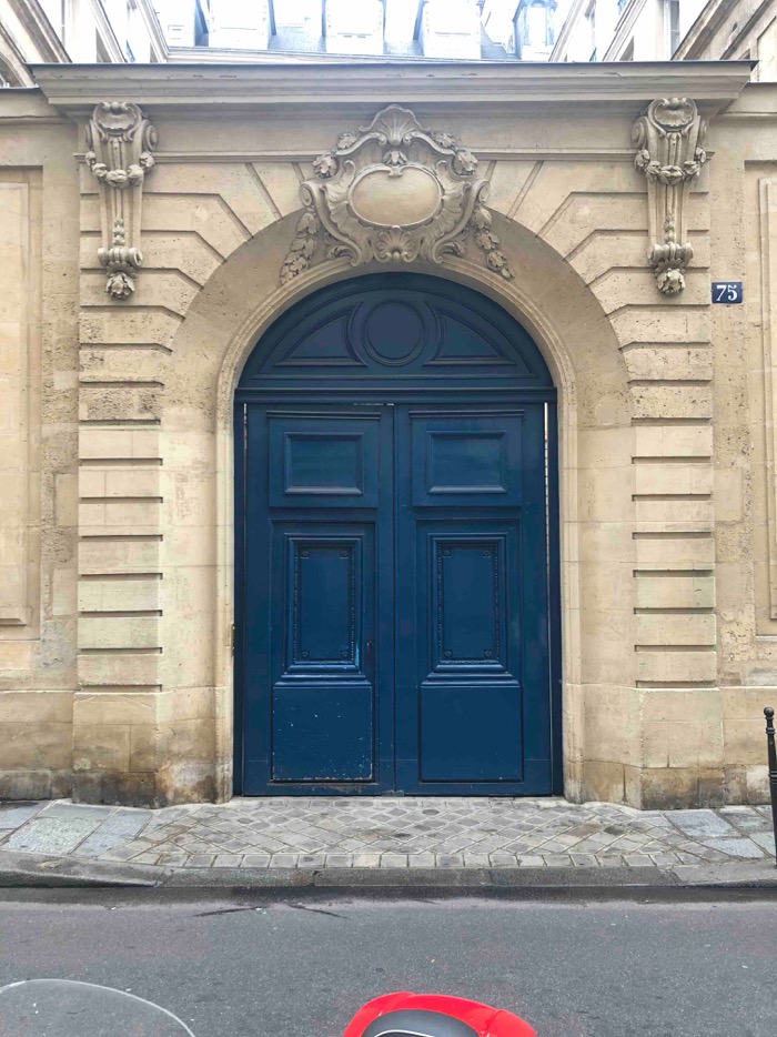 Porte Cochère Style Louis XV - 75 Rue Vieille De Temple - PARIS 3