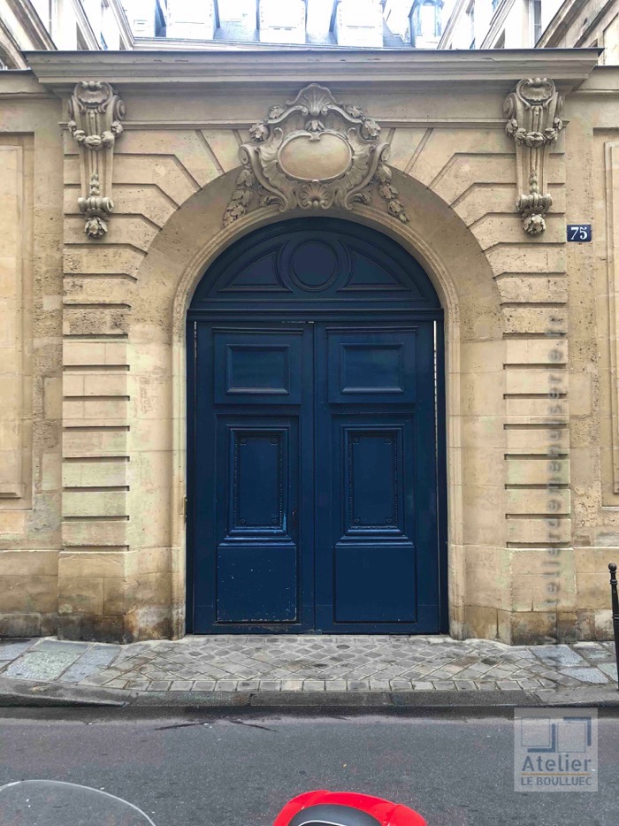 Porte Cochère Style Louis XV - 75 Rue Vieille De Temple - PARIS 3