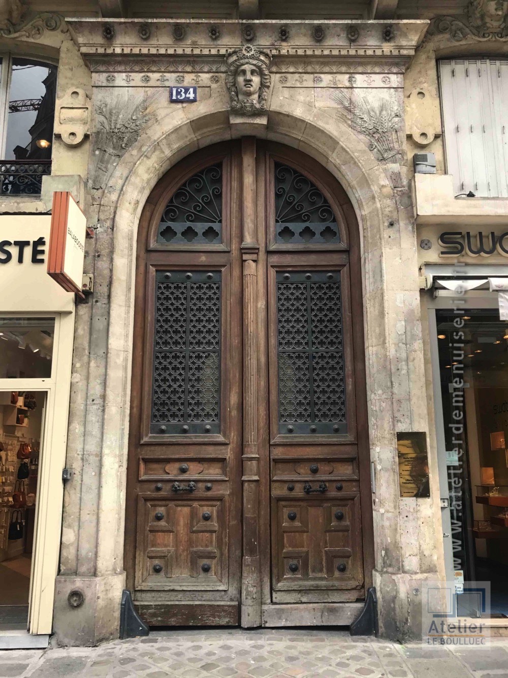 Porte Cochère Style Restauration - 134 RUE DE RIVOLI RED