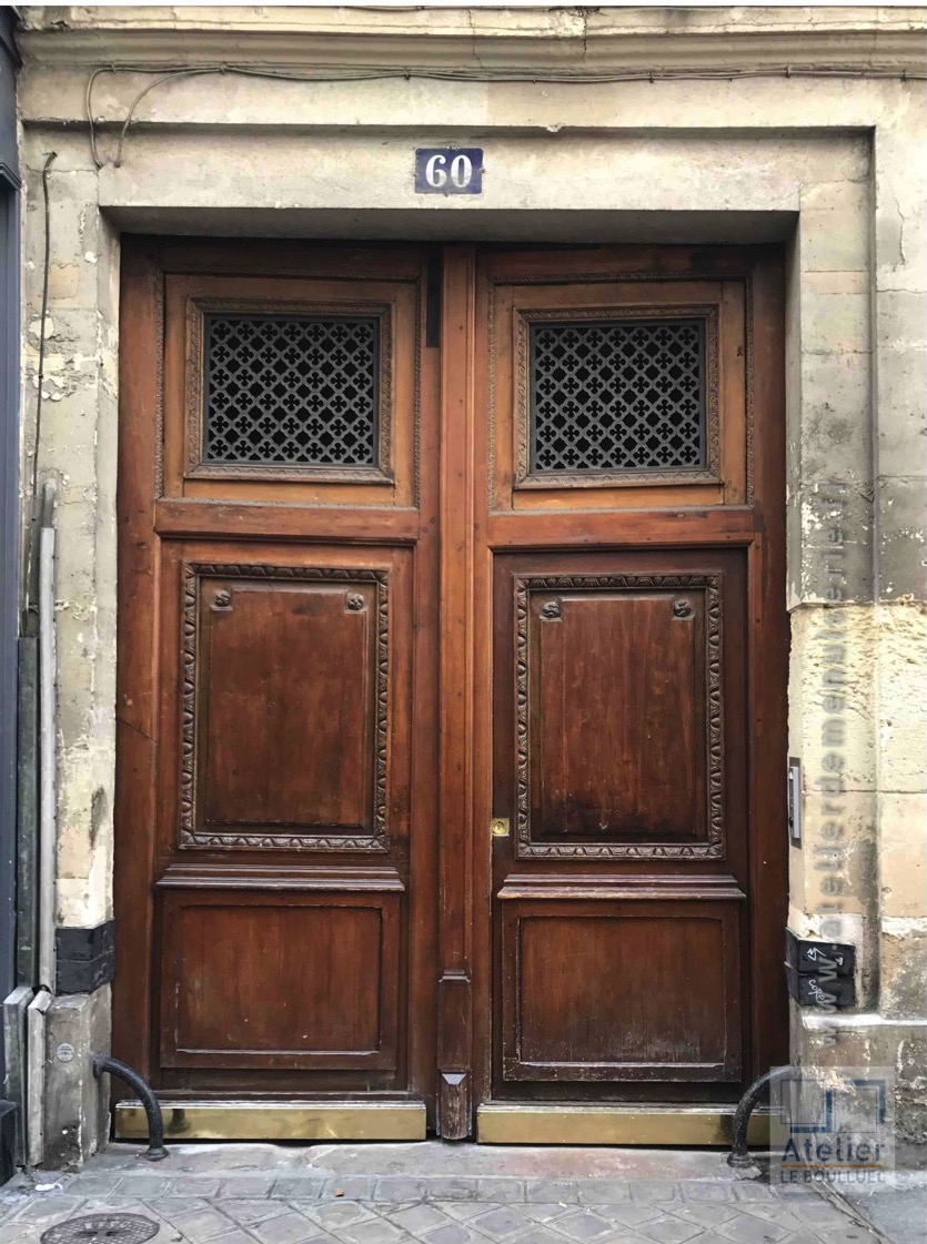 Porte Cochère Style Restauration - 60 RUE CHARLOT PARIS 3