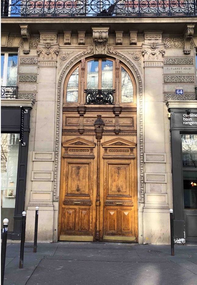 Porte Cochère Style Second Empire - 64 RUE LEDRU ROLIN