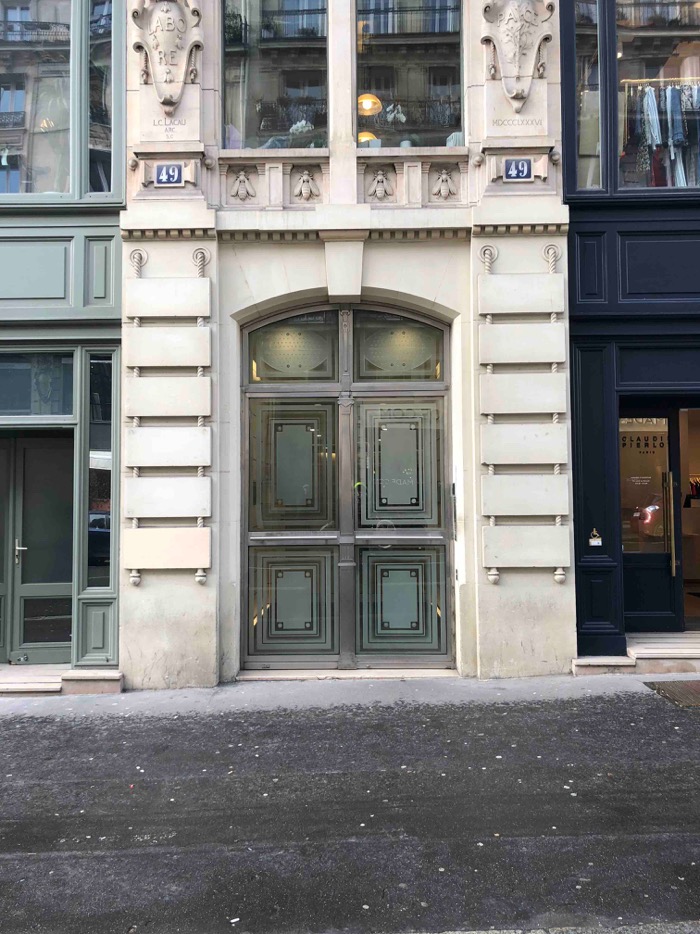 Porte Cochère Tout E Verre Insiprée Du Style Restauration - 49 Rue Etienne Marcel - PARIS 2