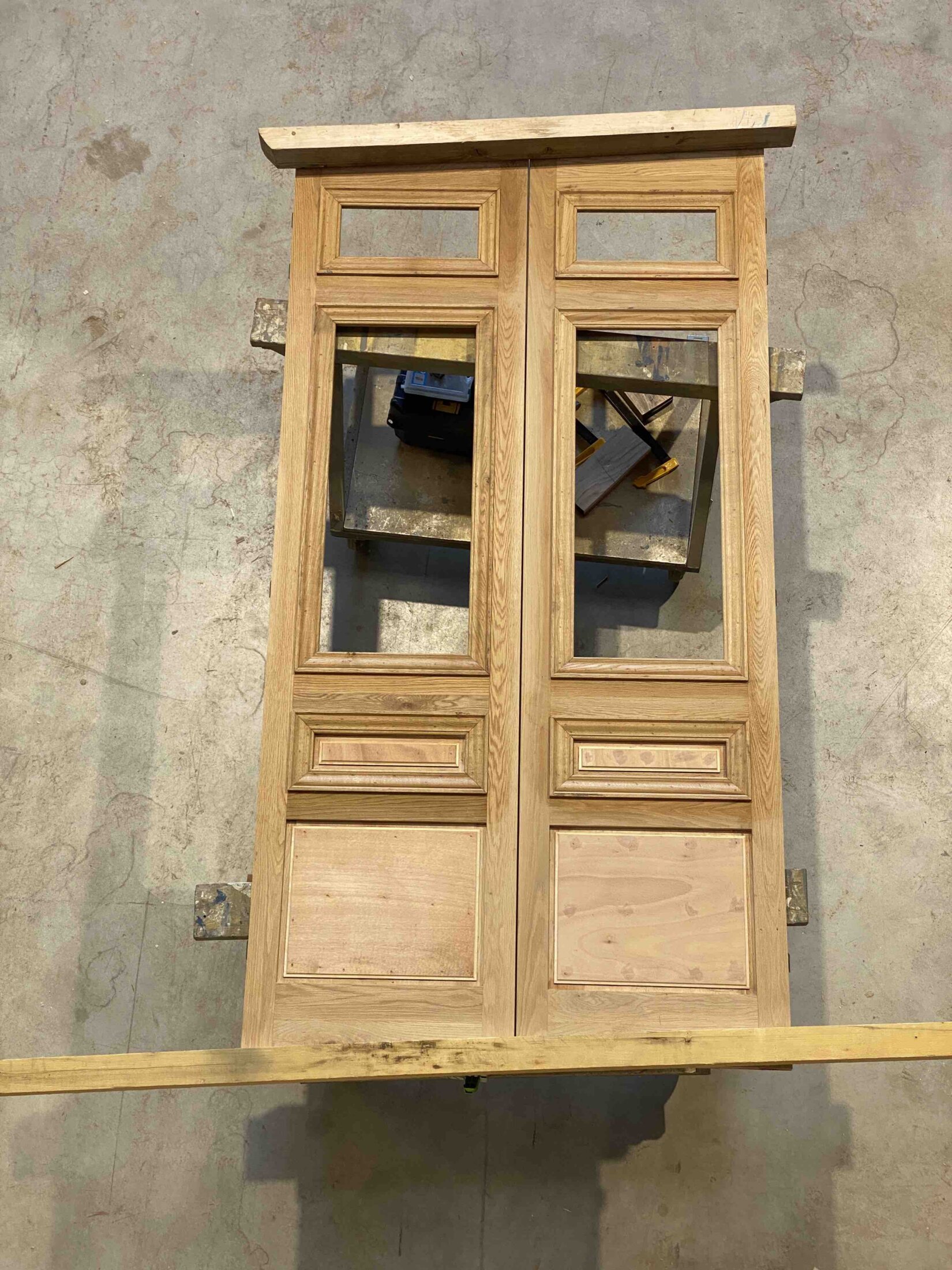 Porte Rue 37 Oberkampf P4 Disposition Vantaux Avec Panneaux Alignés