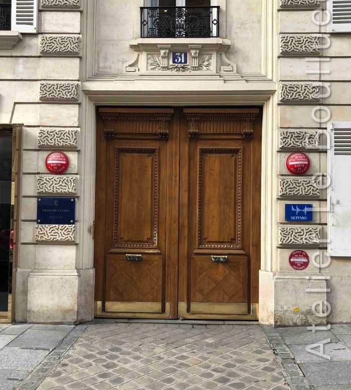  Porte Cochère Louis XV - 31 RUE FRANCOIS PREMIER SEPIMO