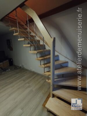 2023 10 - ESCALIER PARAY VIEILLE POSTE P2 APRES TRAVAUX