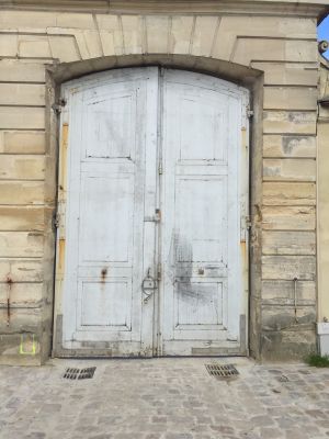 Chateau Laboissière 1 -  Porte Cochère Avant Dépose