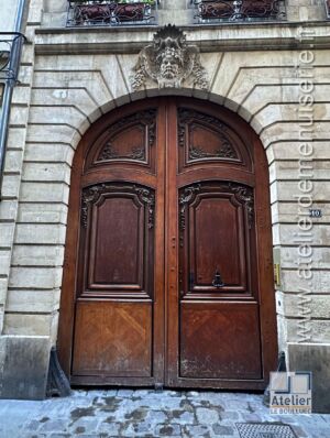 PORTE COCHERE 10 RUE QUINCAMPOIS  PARIS 4