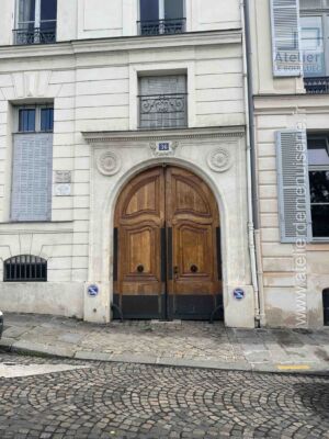 PORTE COCHERE 36 QUAI DE BETHUNE PARIS 4
