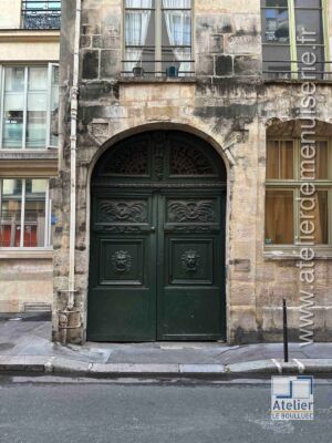 PORTE COCHERE 91 RUE QUINCAMPOIS  PARIS 4