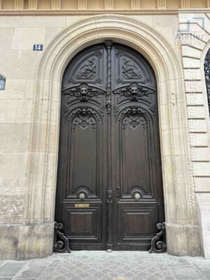 PORTE MONUMENTALE 14 RUE HALEVY PARIS 1ER