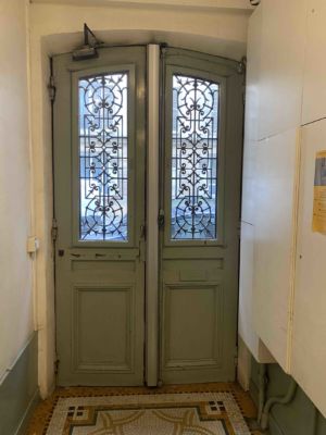 Porte 11 Rue Viollet Le Duc P2 Avant Travaux Vue Intérieure
