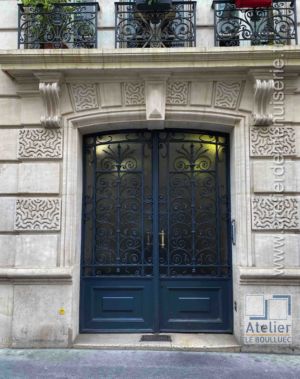 Porte Acier - 15 RUE DES PETITS HOTELS PARIS 10