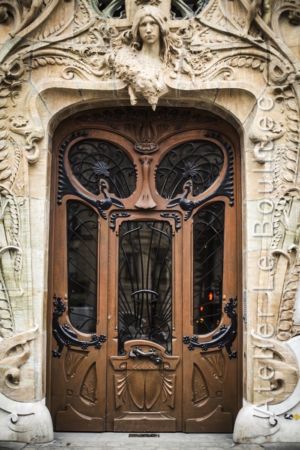 Porte Batarde Art Nouveau - 29 AV Rapp - Paris 7