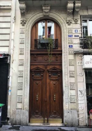 Porte Batarde Avec Baie D\'entresol 4 RUE PACHE PARIS 11 