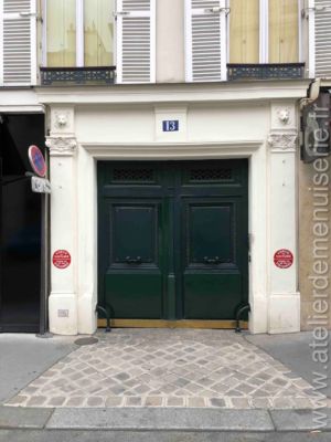 Porte Cochère - 13 RUE DE TOURNON PARIS 6