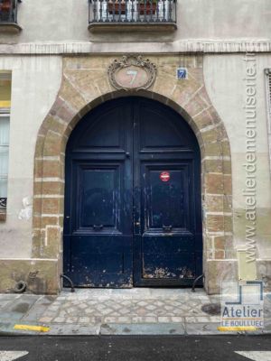 Porte Cochère LOUIS XIII - 7 RUE DES LIONS SAINT PAUL PARIS 4