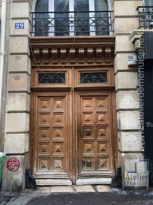 Porte Cochère LOUIS XV - 29 RUE DU CHATEAU D\'EAU PARIS 10